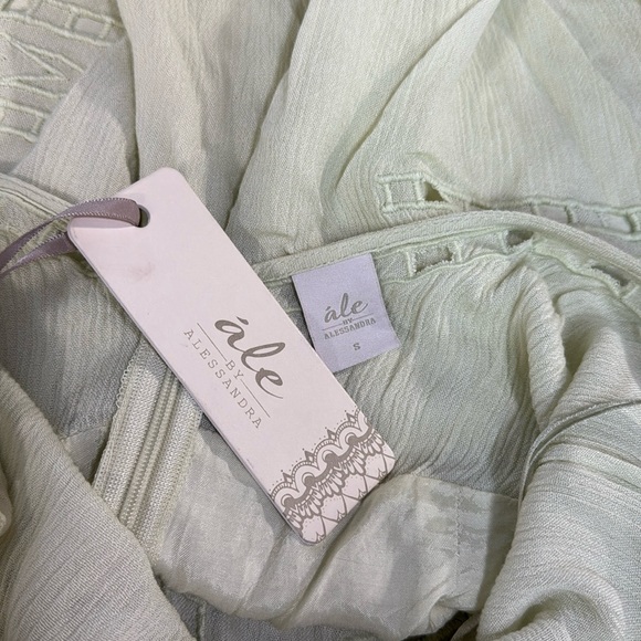 ale by alessandra x REVOLVE Carolina Romper in Sage Size S - Picture 9 of 9